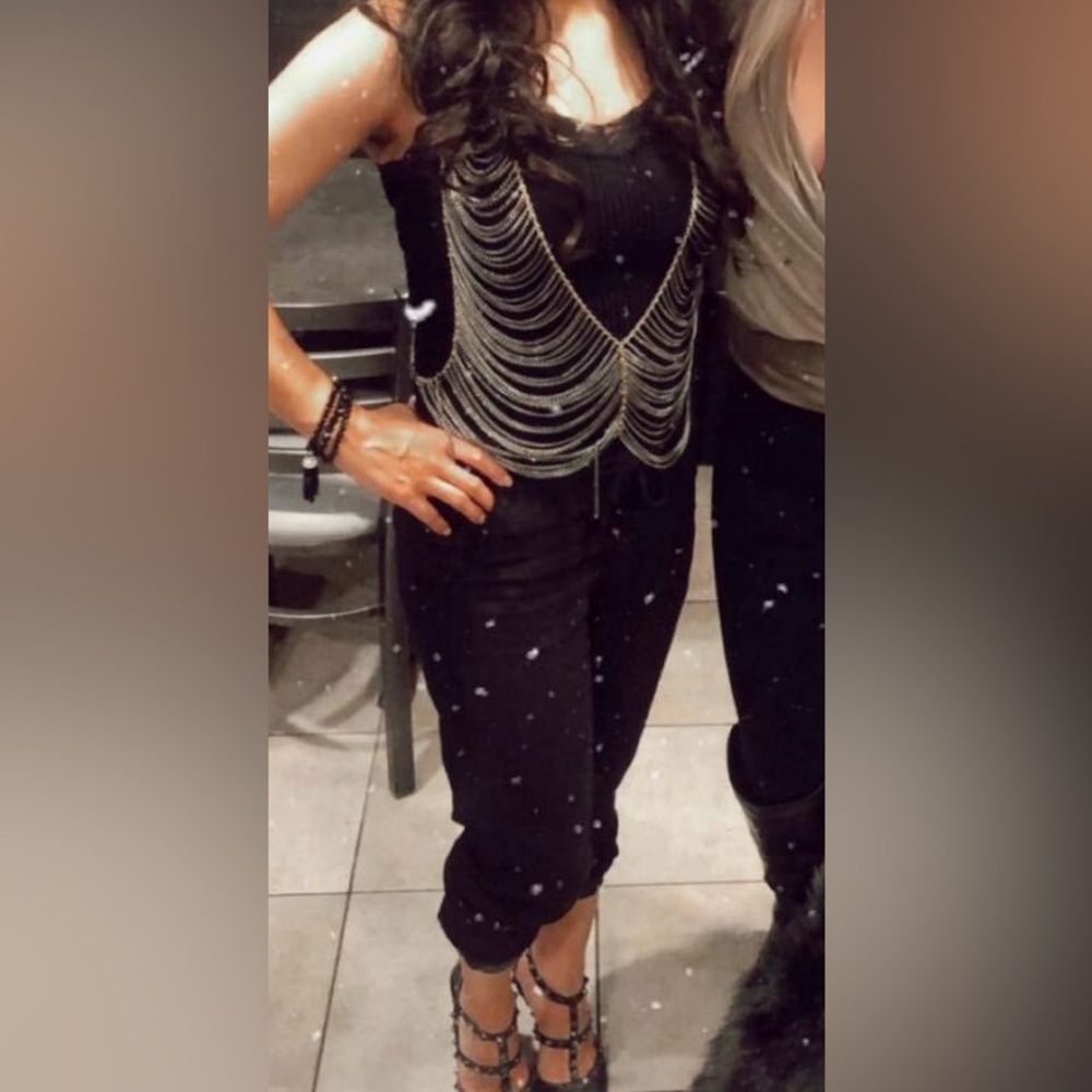 bcbgmaxazria chain vest - Picture 3 of 3